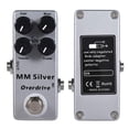 thumbnail image 2 of Pedal de Efecto Guitarra Eléctrica YMUZE Moskyaudio Mini Plateado Overdrive, 2 of 6