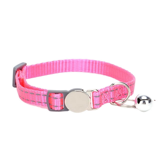 CSChome Pet Collar Pet Collar Adjustable Buckle Soft Comfortable Lost Pet Reflective Collar Pet Supplies Neck Circle
