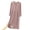 Pink, variant on yillto Nightgowns for Womens Long Sleeve Loose Pajamas Womens Casual Sleepwear V Neck Nightdress