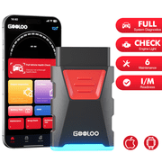 GOOLOO DS100 OBD2 Scanner Bluetooth, Full System Car Diagnostic Tool for iOS & Android, Check Engine Code Reader, 6 Maintenance Functions, Battery Test, HUD Display