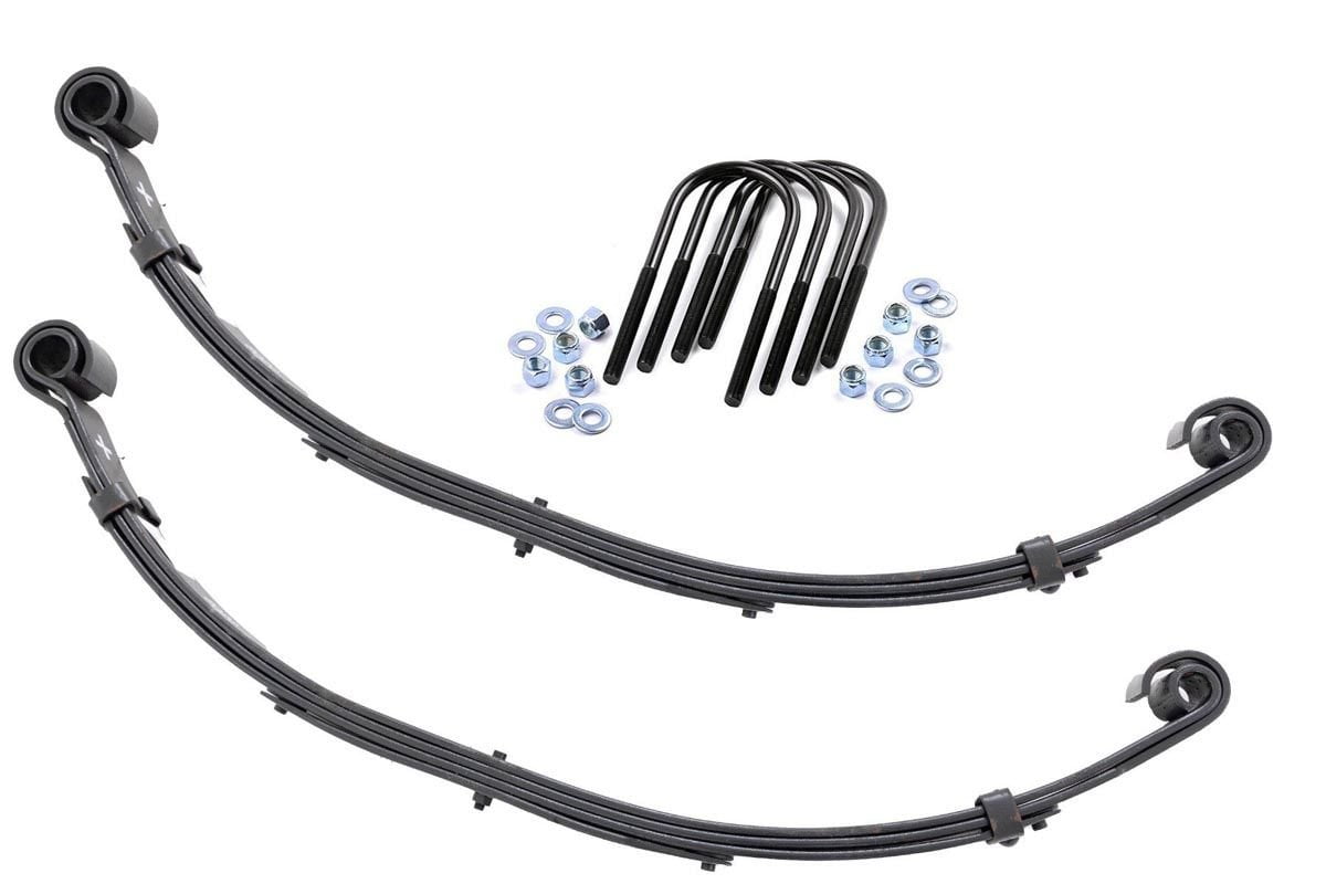 Rough Country 4" Rear Leaf Springs for 19761983 Jeep CJ5 8020Kit