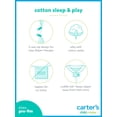 thumbnail image 6 of Carter's Child of Mine Baby Boy Sleep N Play, One-Piece, Sizes Preemie-6/9 Months, 6 of 6