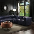 thumbnail image 6 of ACME Birdie Modular Armless Chair in Vintage Blue, 6 of 11