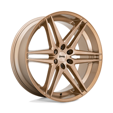 DUB 1PC Cast Aluminum Rim S266 24X10 6X5.5 BRONZE 25MM, S266240084 25