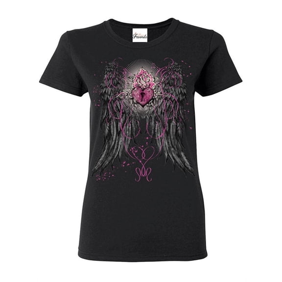 Women's T-Shirt Short Sleeve - Wings