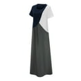 thumbnail image 2 of Vedolay Summer Dresses Women's Casual Flowy Pleated Loose Dresses with Pockets,Dark Gray 5XL, 2 of 5