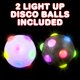 thumbnail image 2 of Set de 2 unidades para niños Light Up Disco Balls ArtCreativity, 2 of 6