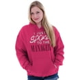 thumbnail image 3 of I Spoke to the Manager Karen Quote Women Plus Size Graphic Pullover Hoodie Brisco Brands 2X, 3 of 4