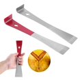 thumbnail image 3 of 2PCS Pry Bar Scraper Nail Puller Stainless Steel Flat Crowbar Angled Edge Pry Bar for Pulling and Sc, 3 of 5