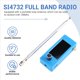 thumbnail image 5 of Radio de Banda SI4732 de 0,5 A 108 MHz, Banda de Alta Sensibilidad, Radio AM FM LSB USB con Antena, Pantalla A Color IPS de 1,9 Pulgadas, A, 5 of 8