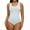 Whitex1, variant on SHCKE Women's Bodysuits Ribbed Sleeveless Tops Shapewear Bodysuits Women Slimming Bodysuits Shapewear Tops Camisole Jumpsuit Sleeveless Shapewear Tank Tops Bodysuits, 1/3 PACK