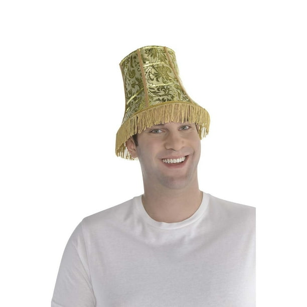 Lamp Shade Hat Headpiece Halloween Costume Funny Party Lampshade Fringe