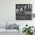 thumbnail image 3 of Trademark Fine Art 'Chalkboard Bath Signs II' Canvas Art by June Erica Vess, 3 of 4