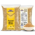 thumbnail image 3 of Rani Foxtail Millet Polished (Setaria italica) Ancient Grains 400g (14oz) ~ All Natural | Gluten Friendly | NON-GMO | Kosher | Vegan | Indian Origin | Kangi / Kakum / Navane / Tenai / Korralu / Korra, 3 of 9