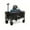 480LBS, variant on Heavy Duty Collapsible Cart With All Terrain Tires, Strong Load Bearing, Iron Frame, Track And Field Equipment Transporter, Multifunctional Utility Cart For Transportation Of Sports Outdoor - Black