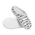thumbnail image 3 of Lsque Fish Bones Pattern Womens Comfort Cotton on Scuff With Memory Foam and Anti-skid Sole Slipper-39/40, 3 of 7