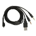 thumbnail image 4 of Headphone Cable, 6.5ft Headset Cord 3 In 1 Plugs Universal With Light For Gaming Headset For PC, 4 of 8