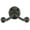 Oil Rubbed Bronze, variant on Emtek 2607 American Heritage Designer Brass Double Robe Hook - French Antique