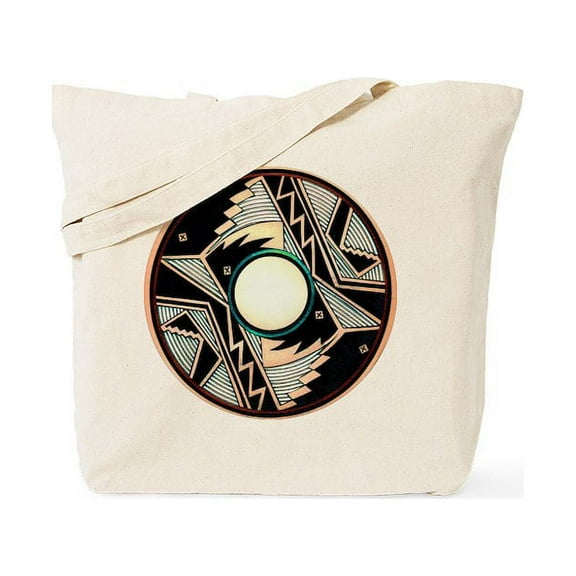 CafePress - MIMBRES EXIT BOWL DESIGN Tote Bag - Unisex Canvas Tote Bag, Beige, 1-Piece