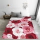 thumbnail image 5 of Balery Rose Manta de Felpa Suave y Acogedora – Cobija de Franela Aterciopelada para Cama, Lavable y Cálida para Sofá, Mascotas, Transpirable-80"x60", 5 of 7