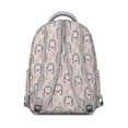 thumbnail image 3 of Hedgehog Love Pattern Backpack for School,Cute School Bag,Schoolbag with Adjustable Shoulder Straps & Padded Back,15.3"x11"x7.1"., 3 of 6