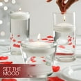 thumbnail image 3 of Velas flotantes blancas de 3" (paquete de 24), sin aroma, para centro de mesa, de Stock Your Home, 3 of 7