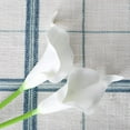 thumbnail image 4 of Morttic 20 Pack Calla Lily Fake Flowers Wedding Bouquet Artificial Real Touch Flowers Home Table Party Decor (Pure White), 4 of 5