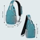 thumbnail image 5 of Mochila Voova Sling Crossbody Travel Small azul 38x18x8 cm, 5 of 6