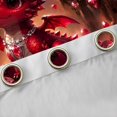 thumbnail image 4 of Manfei Cute Kawaii Dragon Animals Curtains and Drapes Pack of 2 (52x63 Each),Fantasy Crystal Black Out Curtains,Red Orange, 4 of 6