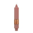 thumbnail image 3 of ROOT Candles 7" Grecian Collenette Taper Candles in Dusty Rose (Box of 4), 3 of 5