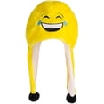thumbnail image 2 of Adults Laughing To Tears Emoticon Emoji Winter Toque Hat Costume Accessory, 2 of 2