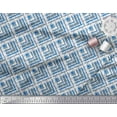 thumbnail image 2 of Soimoi Polyester Crepe Fabric Diagonal Check Printed Craft Fabric by The Yard 52 Inch Wide, 2 of 3