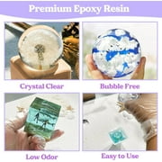 LETS RESIN Epoxy Resin Kits, 16oz Resin Art Kit with Silicone Molds, Pigment, Dried Flowers, Crafts for Adults, Beginners, DIY Gift