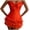 Orange, variant on Flowy Mini Skirt for Women Casual Boho Ruffle Tiered Skirts High Waist Mini Skirts Lace Trim Short Skirts