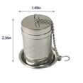 thumbnail image 3 of Dengmore Cooking Tools Large Tea Infuser For Loose Tea And Spice Infusers Large Ultra Fine Mesh Strainer For Loose Tea 304 Stainless Steel Loose Tea For Black Tea, 3 of 7