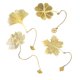 thumbnail image 1 of Marcador de Hoja de Metal ANGGREK Amarillo Hueco Multiusos 4 Piezas, 1 of 8