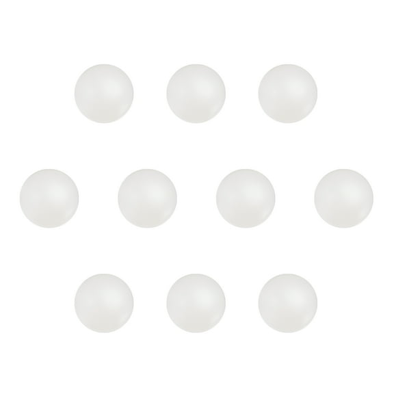 Uxcell 1/4" Nylon Solid Plastic Bearing Balls G1 Precision 10 Pack