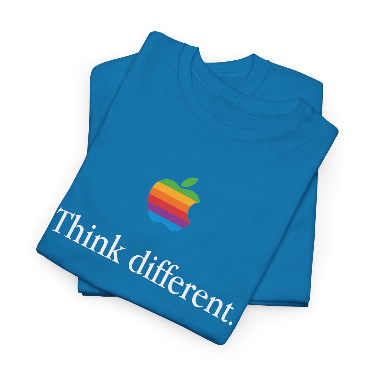 Vintage Think Different Apple Computer Mac Classic Tee T-Shirt