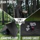 thumbnail image 5 of 3 in 1 Outdoor Waterproof Raincoat Rain Coat Men Raincoat Women Awning From the Rain Motorcycle Rain Poncho Picnic Mat, 5 of 5