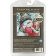 thumbnail image 2 of Dimensions Cross Stitch Kit 6x6 Kiss For Snowman, 2 of 2