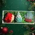thumbnail image 4 of dajkiuy 3Pcs Christmas Candles, Santa Claus Scented Candles Christmas Tree Pine Cone Glove Candles, Perfect for Xmas Home & Table Decorations, 4 of 4