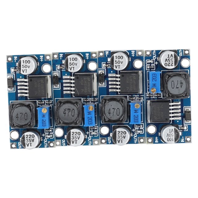 4PCS LM2596S DC-DC Placa voltaje potencia 3.0-40V a 1.5-35V Componentes electrónicos