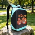 thumbnail image 5 of BIOSLED LED Motorcycle Backpack with Programmable App Screen & Wireless Remote, 5 of 7