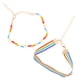 thumbnail image 5 of BRIGHTFUFU 2 piezas de pulseras arcoiris pulseras de orgullo ajustable para una pareja, 5 of 6