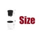 thumbnail image 2 of Jardinera Redonda Con Riego Automático Con Indicador De Agua, De Jardín De Hierbas Para Interiores, Jardín De Encimera Crece - Blanco Baoblaze macetas de riego automático, 2 of 8