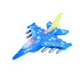 thumbnail image 1 of Juguetes de avión para niños, juguetes de avión eléctrico con luces y música, juguetes para niños pequeños Azul, 1 of 9