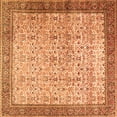 thumbnail image 1 of Ahgly Company Indoor Square Persian Orange Traditional Area Rugs, 8' Square, 1 of 1