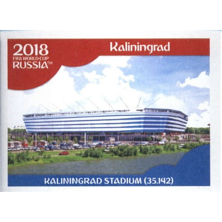 2018 Panini World Cup Stickers Russia #9 Kaliningrad Stadium Soccer (Best Soccer Stadiums In The World)