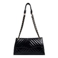 thumbnail image 1 of Bolso cruzado de moda para mujer, bolso bordado con hilo para axila, para viaje (negro) Likrtyny Para Estrenar, 1 of 9