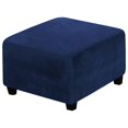 thumbnail image 2 of Funda protectora elástica para muebles de 27-32 pulgadas, funda protectora para muebles de 1 pieza, funda protectora para sofá con reposapiés cuadrado marino perfecl Fundas para reposapiés, 2 of 7